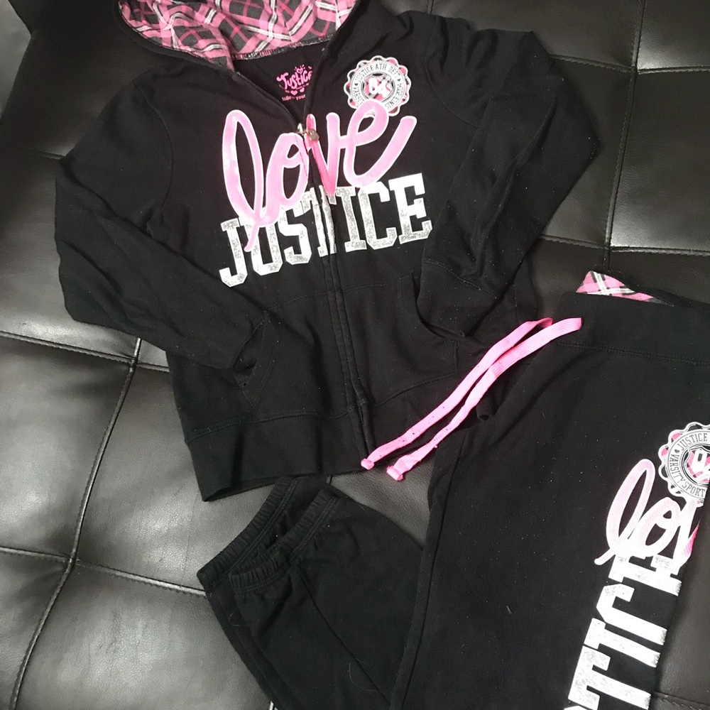 Justice sweatsuit